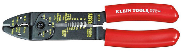 KLEIN TOOLS 1001 Multi-Purpose Wire Stripping/Crimping/Cutting Tool