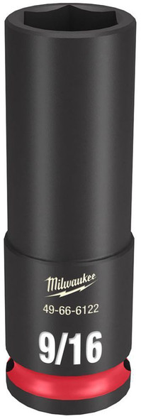 MILWAUKEE ELECTRIC TOOL 49-66-6122 SHOCKWAVE Impact Duty 3/8" Drive 6 Point Socket