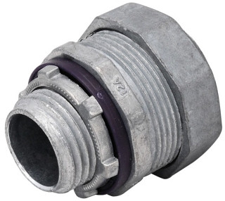 Southwire LQA-1050-I Die-Cast Zinc Straight 1/2 Liquid Tight Flexible Conduit Connector