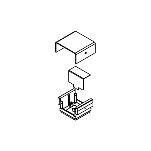 Wiremold 200-H/BTC Aluminum UL (Canada and US) Poke-Through Device Housing And Base