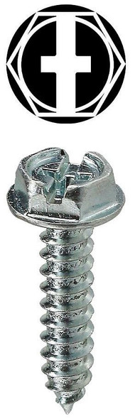 Dottie HWSMS122 Steel Self-Tapping Sheet Metal Screw