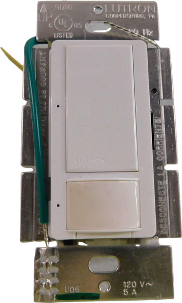 Lutron MS-OPS5AM-WH Motion Detector Occupancy/Vacancy Sensor Switch