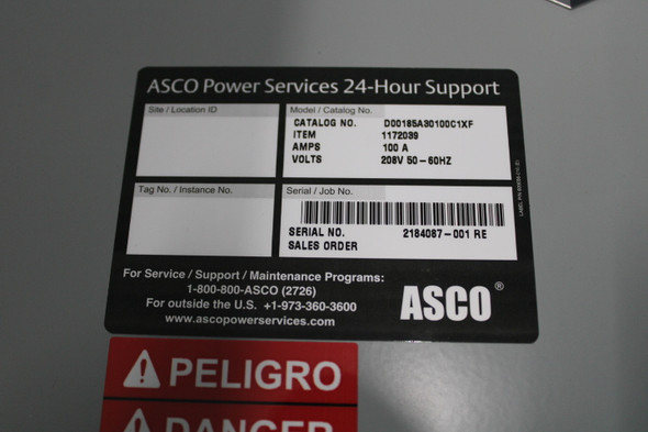 Briggs & Stratton D00185A30100C1XF Transfer Switches and Equipment