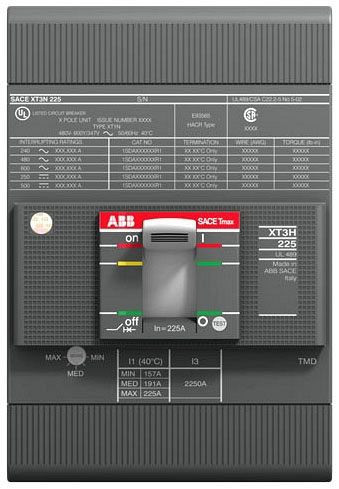 ABB XT3NU3150AFF000XXX Molded Case Breakers (MCCBs)