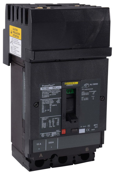 Square D HJA261502 Molded Case Breakers (MCCBs)