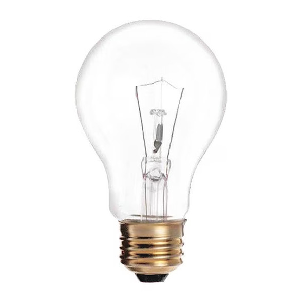 Tungsram CT60CL2B Decorative Candle Bulb 60W Clear B10 Candelabra Base
