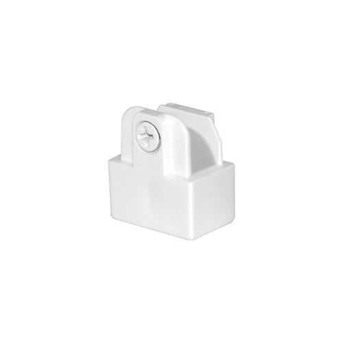 Juno Lighting TLR28WH Molded Polycarbonate Dead End Track Light Connector