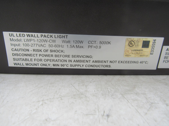 Orbit LWP1-120W-CW LED Bulbs LED Wall Pack EA