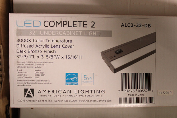 American Lighting ALC2-32-DB Indoor Lighting EA