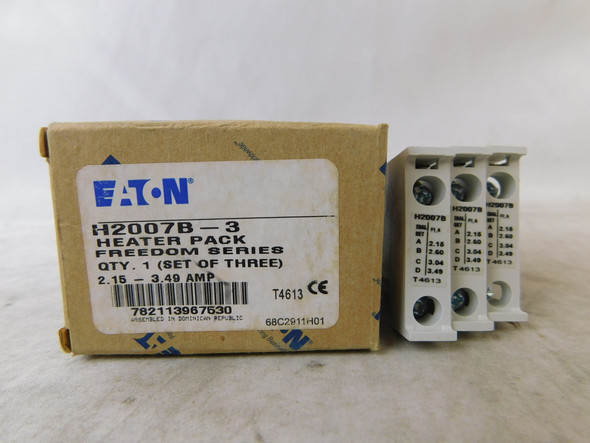 Eaton H2007B-3 Heater Packs and Elements 2P 20A 240V 3BOX