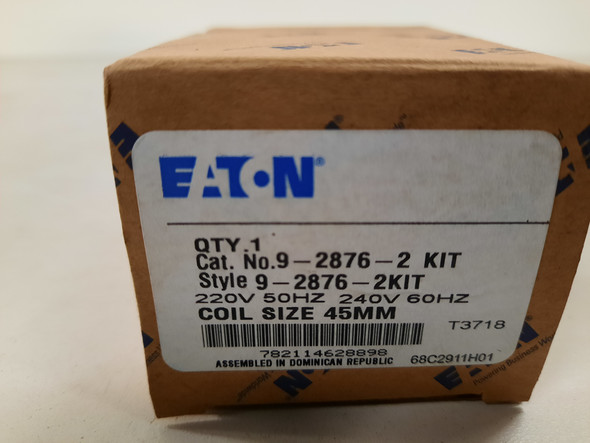 Eaton 9-2876-2KIT Plumbing Solenoid Valves and Coils 240V 50/60Hz