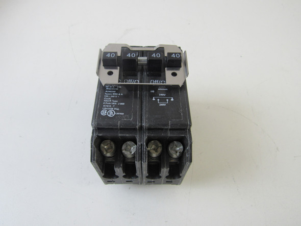 Eaton BQ240240 Miniature Circuit Breakers (MCBs) BQ 2P 40A 240V 50/60Hz 1Ph EA
