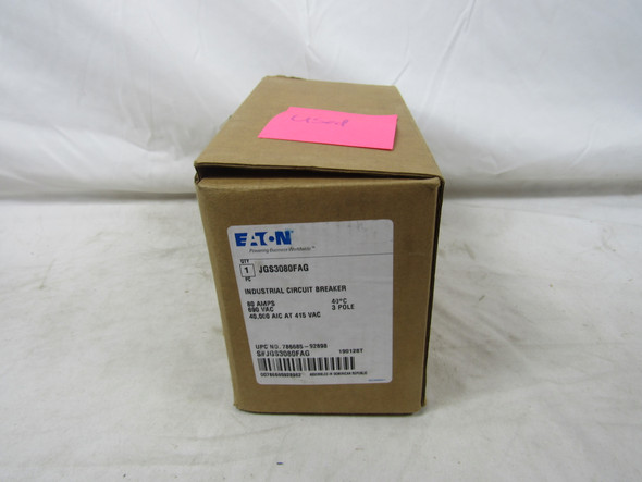 Eaton JGS3080FAG Molded Case Breakers (MCCBs)