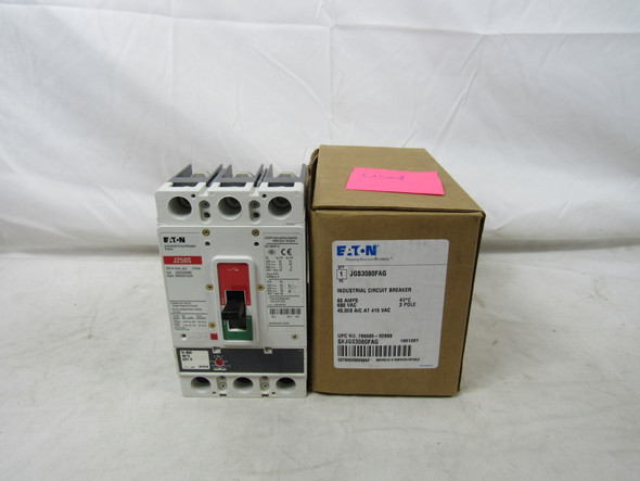 Eaton JGS3080FAG Molded Case Breakers (MCCBs)