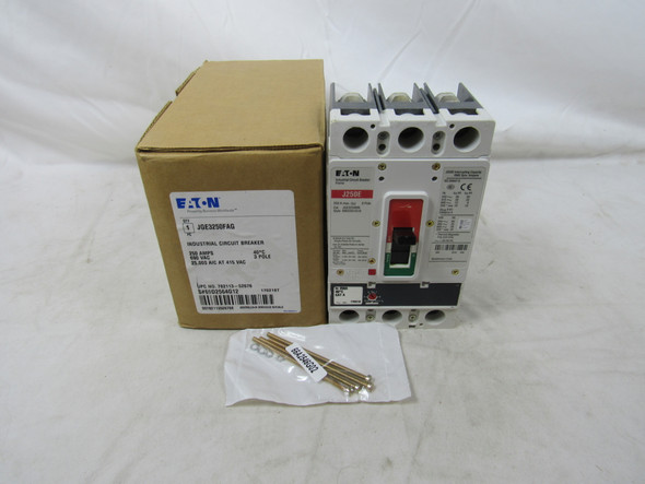 Eaton JGE3250FAG Molded Case Breakers (MCCBs) JGE 3P 250A 600V 50/60Hz 3Ph J Frame