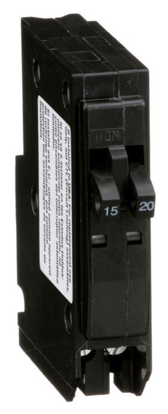 Square D QO1520 Miniature Circuit Breakers (MCBs) QO 1P 15A/20A 120V 50/60Hz 1Ph Square D QO1520 Miniature Circuit Breakers (MCBs) QO 1P 15A/20A 120V 50/60Hz 1Ph