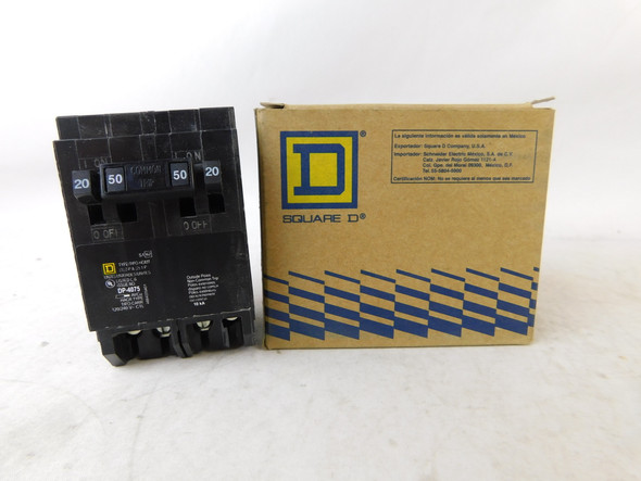 Square D HOMT2020250 Miniature Circuit Breakers (MCBs) HOMT 2P 20A 120V 50/60Hz 2Ph EA