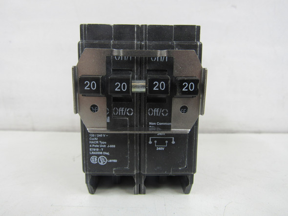 Eaton BQ220220 Miniature Circuit Breakers (MCBs) 120V EA