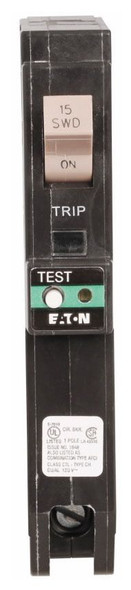 Eaton CHFCAF115 Miniature Circuit Breakers (MCBs) CHF 1P 15A 240V 50/60Hz 1Ph EA