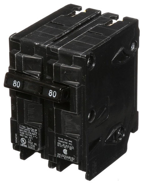 Siemens Q280 Miniature Circuit Breakers (MCBs) 1P 80A