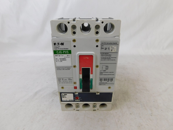 Eaton CJGPVS3250W Molded Case Breakers (MCCBs) CJ 3P 250A 120V 50/60Hz 3Ph