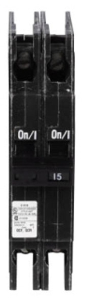 Eaton QCR2015T Miniature Circuit Breakers (MCBs) QCR 2P 15A 240V 50/60Hz 1Ph