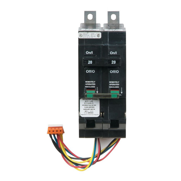 Eaton GHQRSP2020 Miniature Circuit Breakers (MCBs) GHQ 2P 20A 240V 50/60Hz 1Ph