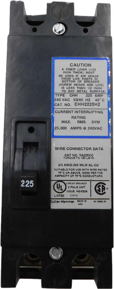 Eaton CHH2225H2X Molded Case Breakers (MCCBs)