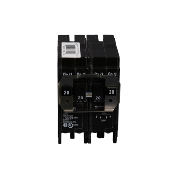 Eaton BR420 Miniature Circuit Breakers (MCBs) BR 2P 20A 240V 50/60Hz 1Ph EA