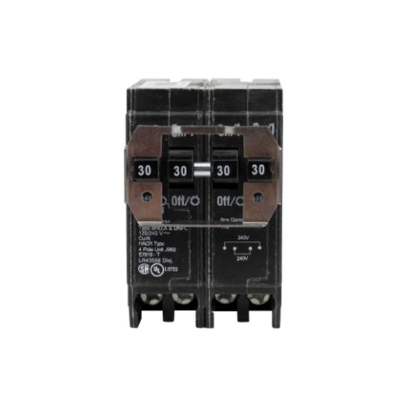 Eaton BR430 Miniature Circuit Breakers (MCBs) 2P 30A 240V EA