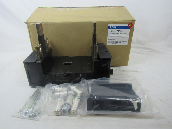 Eaton PAD3L Circuit Breaker Accessories Plug In Adapter 3P LG Frame EA SERIES G