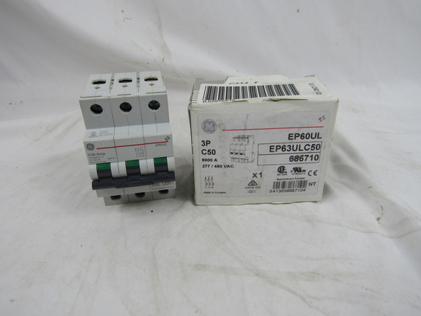 EP63ULC50 Miniature Circuit Breakers (MCBs)