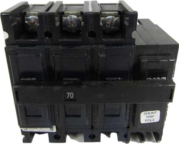 Eaton QC3070HTS Miniature Circuit Breakers (MCBs) QC 3P 70A 240V 50/60Hz 3Ph