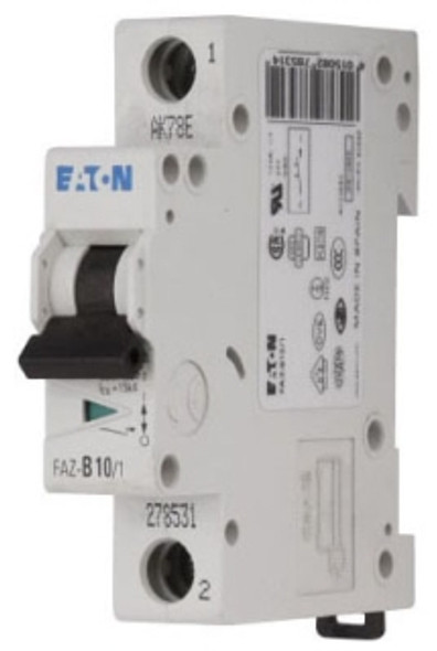 Eaton FAZ-C10/1-NA-SP Miniature Circuit Breakers (MCBs) 1P 10A 277V EA