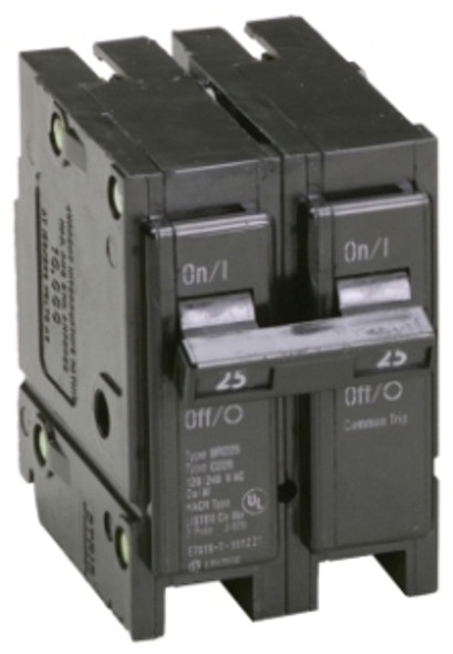 Eaton BR225 Miniature Circuit Breakers (MCBs) 2P 25A 240V EA