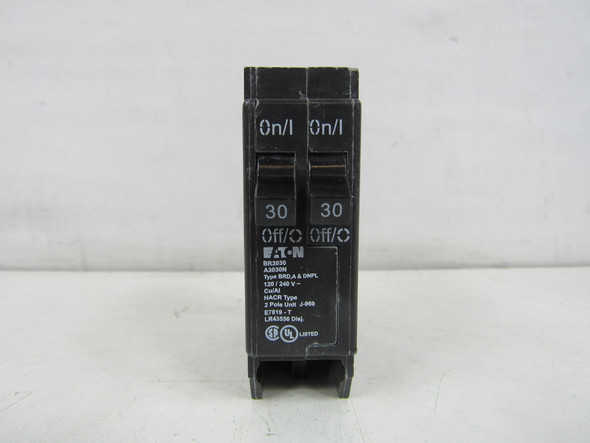 Eaton BR3030 Miniature Circuit Breakers (MCBs) 1P 30A 240V EA