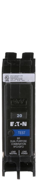 Eaton BRN120DF Miniature Circuit Breakers (MCBs)