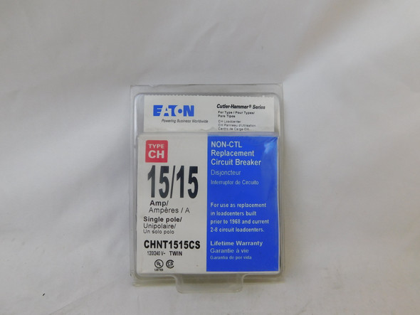 Eaton CHNT1515CS Miniature Circuit Breakers (MCBs)