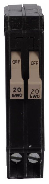 Eaton CHT2020 Miniature Circuit Breakers (MCBs) 1P 20A 240V EA