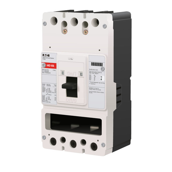 Eaton HKD3400F Molded Case Breakers (MCCBs) 3P 400A EA