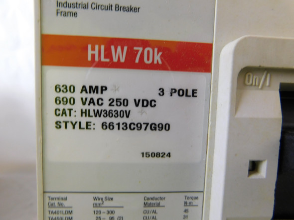 Eaton HLW3630V Molded Case Breakers (MCCBs)