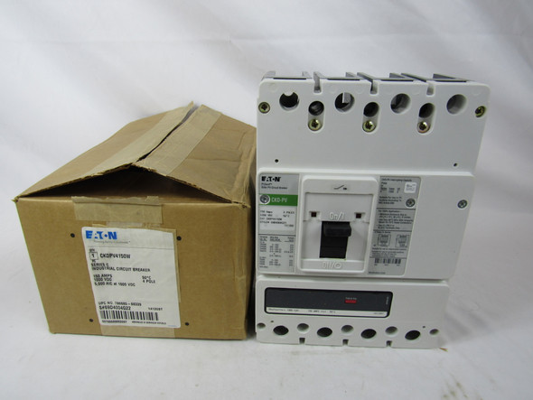 Eaton CKDPV4150W Molded Case Breakers (MCCBs) K 4P 150A 1000V 50/60Hz 3Ph K Frame