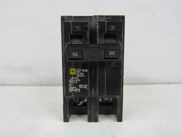 Square D HOM290 Miniature Circuit Breakers (MCBs) 2P 90A 120V
