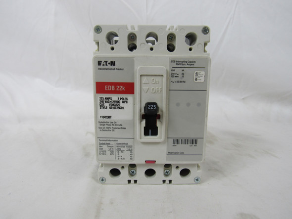 Eaton EDB3225 Molded Case Breakers (MCCBs)