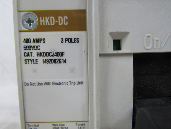 Eaton HKDDC3250 Molded Case Breakers (MCCBs)