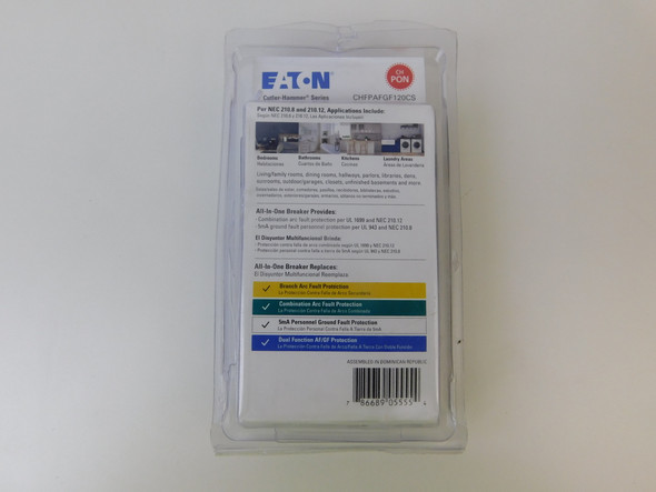 Eaton CHFPAFGF120CS Miniature Circuit Breakers (MCBs)