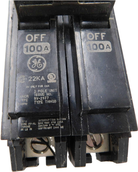 GENERAL ELECTRIC THHQB21100 Miniature Circuit Breakers (MCBs)