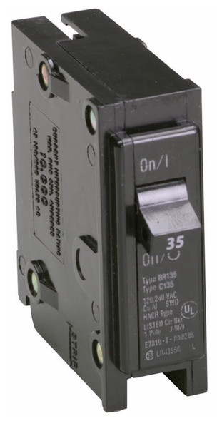 Eaton BR135 Miniature Circuit Breakers (MCBs) BR 1P 35A 240V 50/60Hz 1Ph