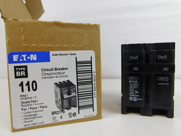 Eaton BR2110 Miniature Circuit Breakers (MCBs) 2P 110A 240V EA