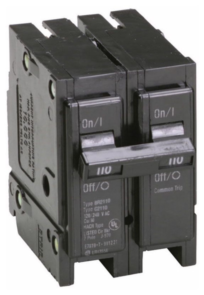 Eaton BR2110 Miniature Circuit Breakers (MCBs) 2P 110A 240V EA